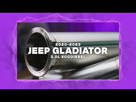 Jeep Gladiator EcoDiesel 3.0L Hand-Crafted Race Pipe (2020-2023)