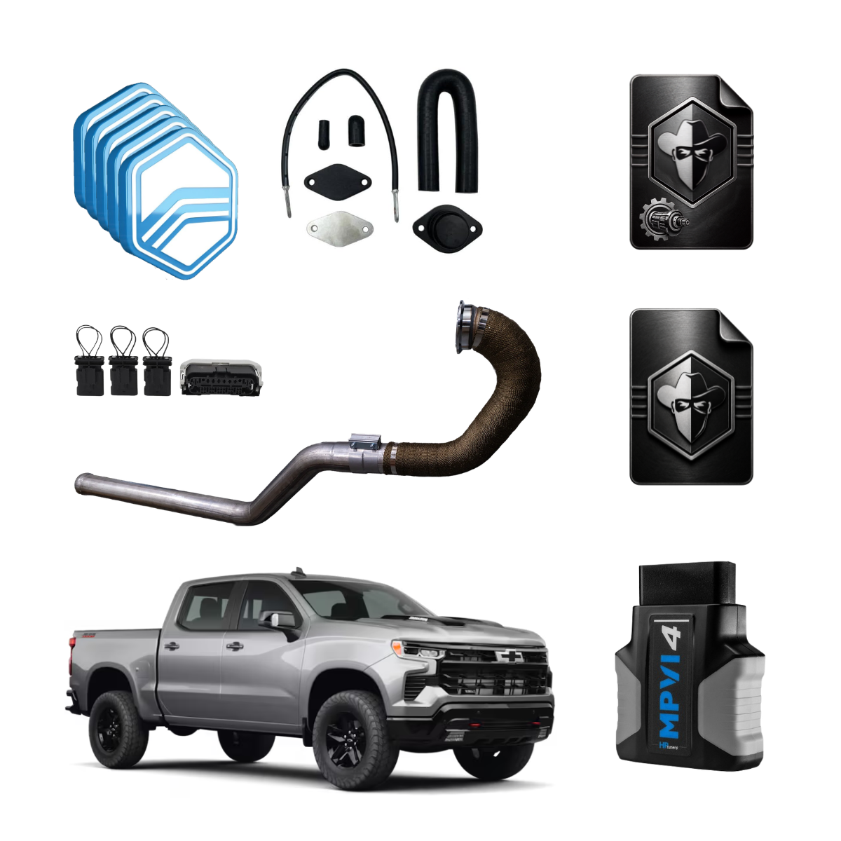 GM 3.0L Duramax LZ0 All-In-One DPF/DEF/EGR Kit (2022.5-2026)