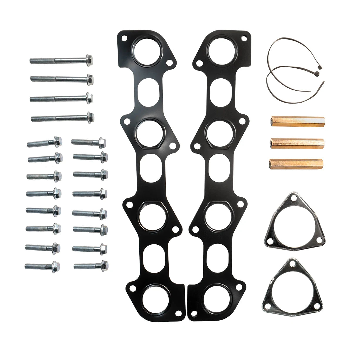 Black Bandit Exhaust Manifold Kit Ford Powerstroke 6.4L - Exhaust Manifold Kit w/ Up-pipe (2008-2010)