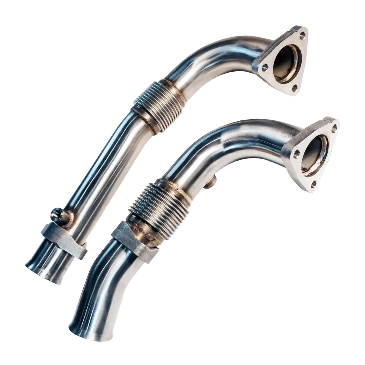 Black Bandit Exhaust Manifold Kit Ford Powerstroke 6.4L - Exhaust Manifold Kit w/ Up-pipe (2008-2010)