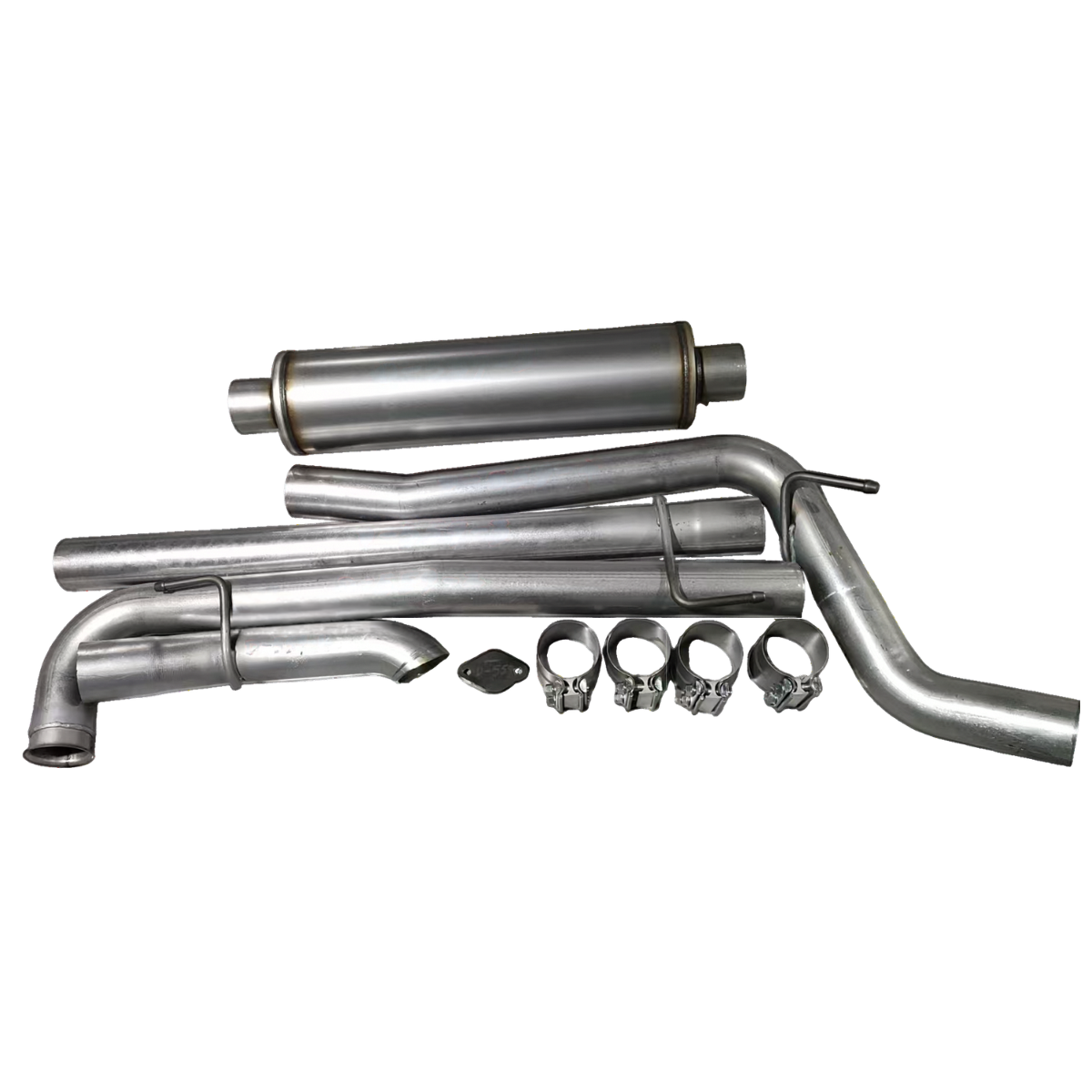 2021–2023 Jeep Gladiator 3.0L EcoDiesel 3" Downpipe-Back Exhaust with Muffler