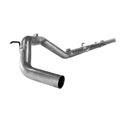 Nissan Titan XD Downpipe Back Exhaust Displayed on a Solid White Background