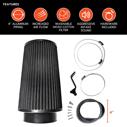 Black Bandit Cold Air Intake Ford Powerstroke 6.7L - Cold Air Intake Kit (2017-2019)