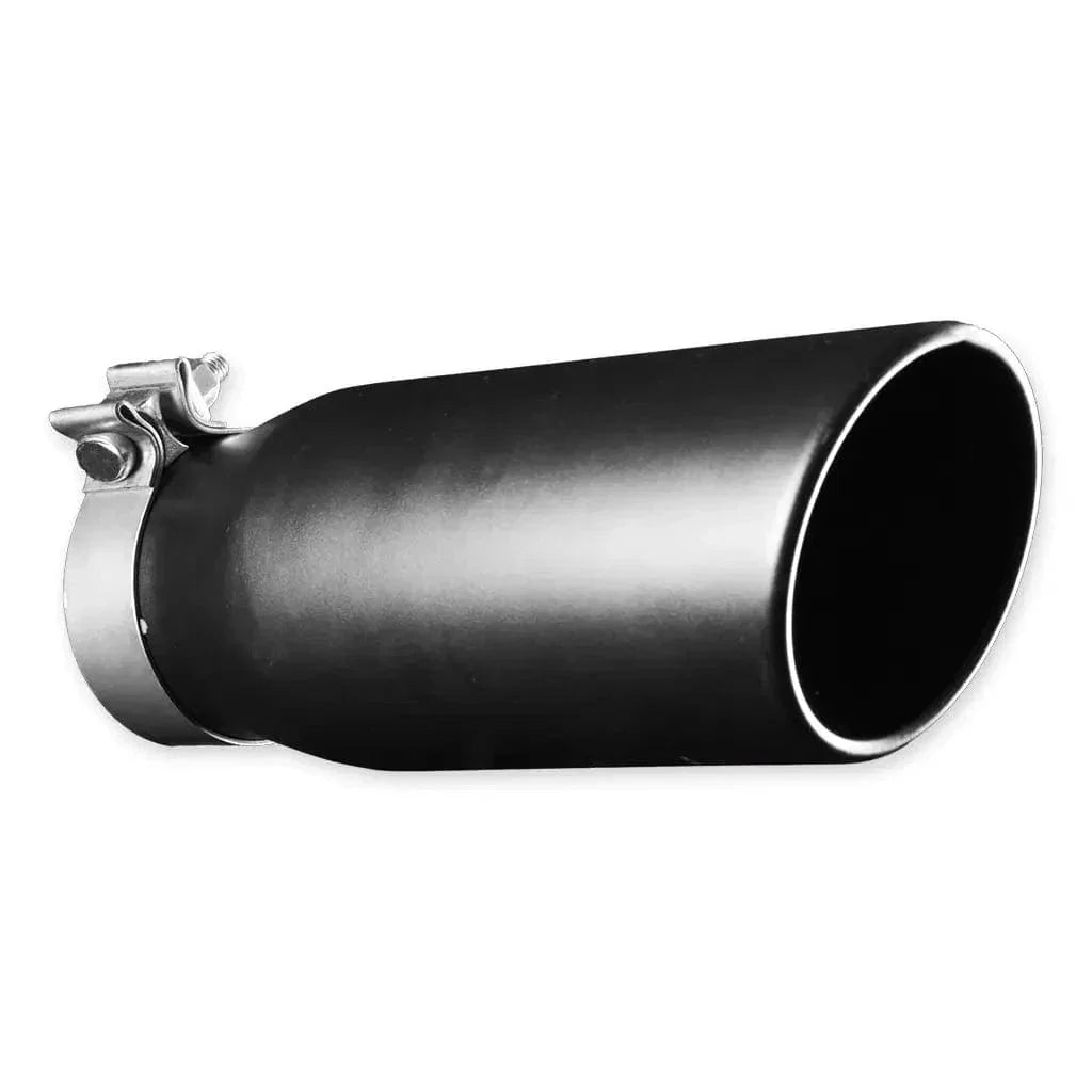 Black Bandit Exhaust Parts 4" - 5" Polished (4"-5"-12") Universal Stainless Steel Exhaust Tip - Black Bandit