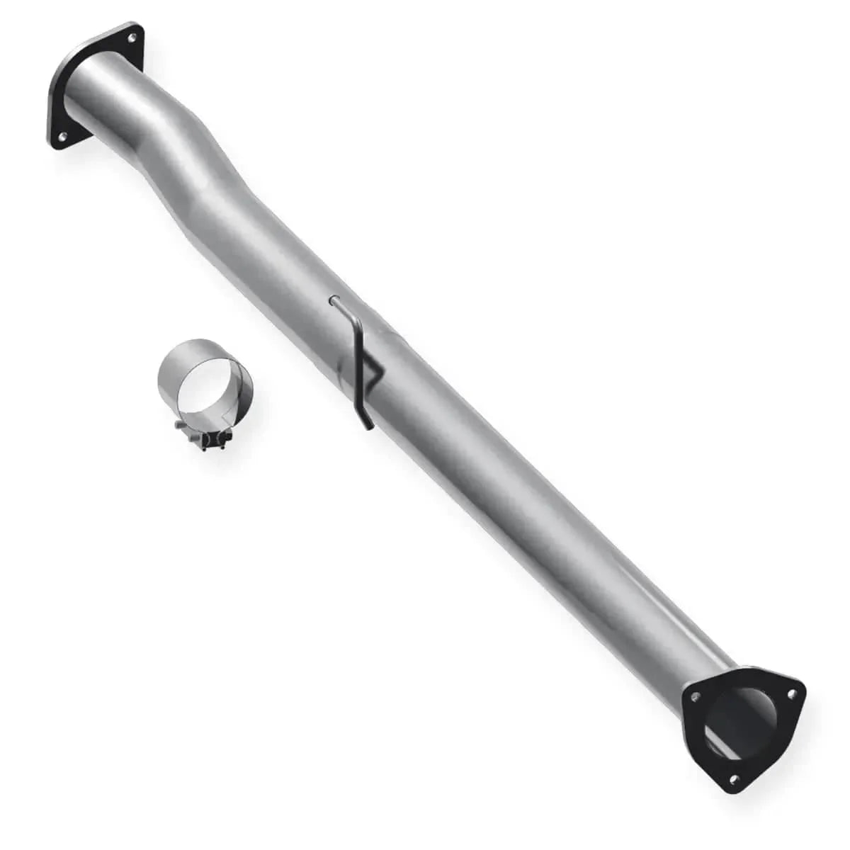 Black Bandit Race Pipe 304 Stainless Steel Ford Powerstroke 6.7L - Cat & DPF - Pipe (2011-2024)