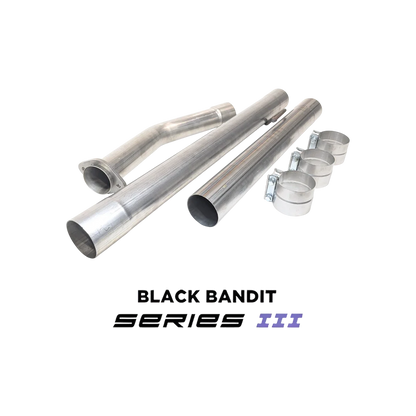 Black Bandit Race Pipe Ford Powerstroke 3.0L  -  Cat & DPF - Pipe (2018-2020)