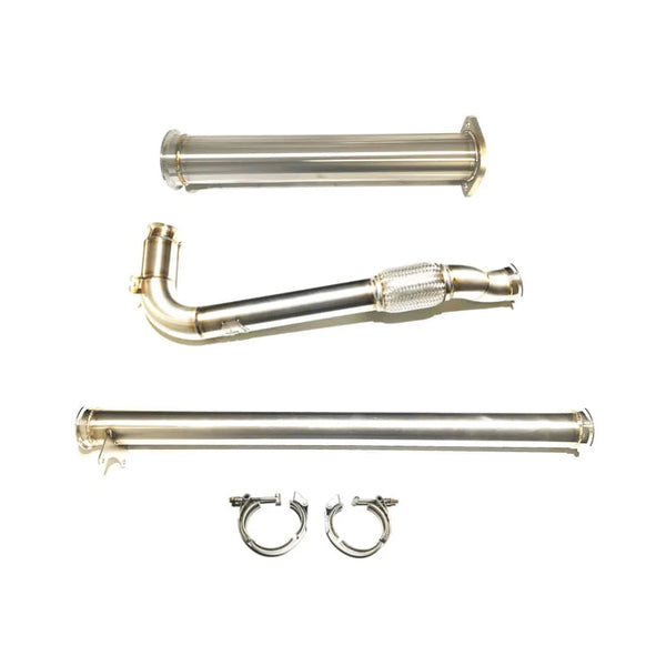 Black Bandit Race Pipe Jeep Gladiator EcoDiesel 3.0L - Hand-Crafted Race Pipe (2020-2023)