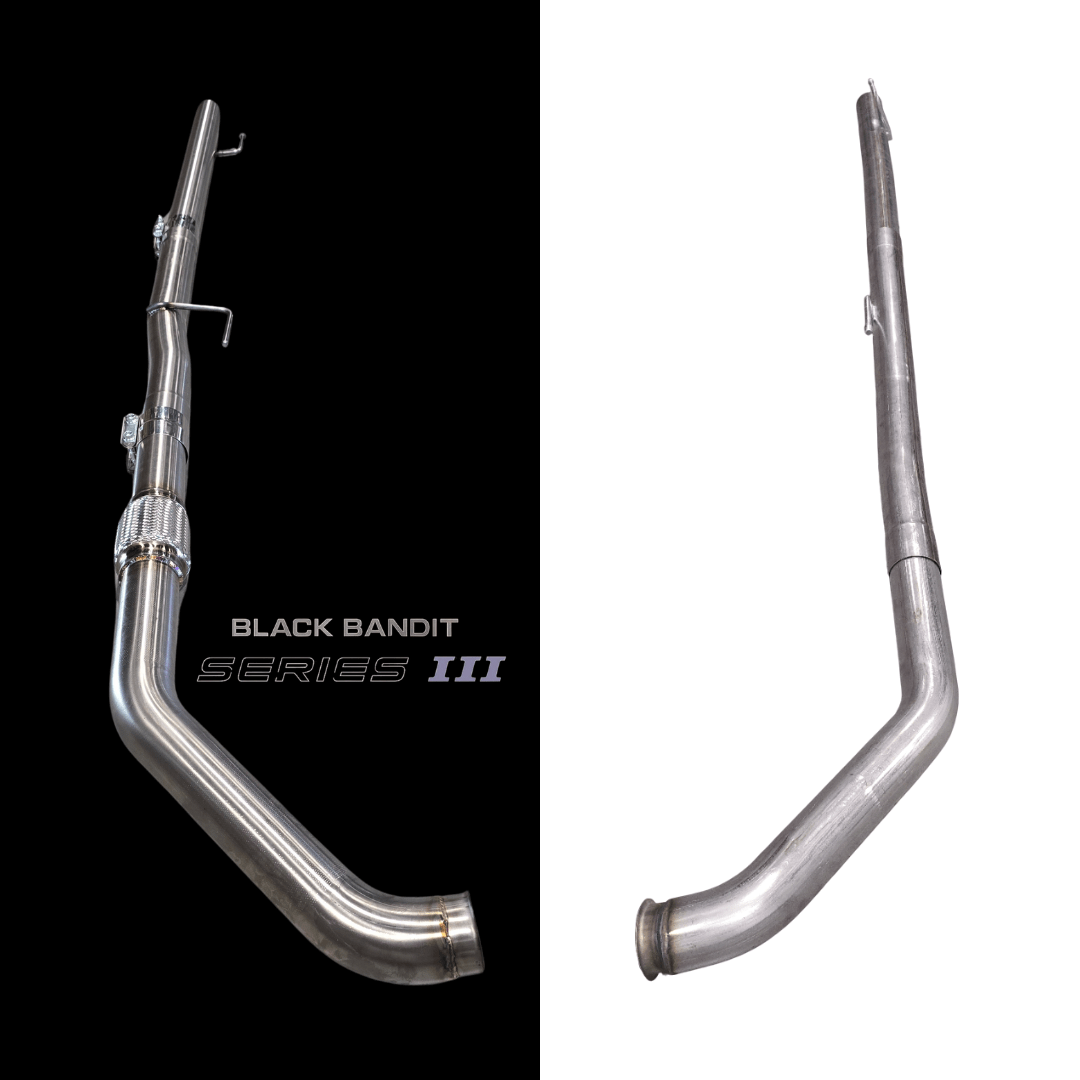 Black Bandit Race Pipes Ram EcoDiesel 3.0L - Cat & DPF - Pipe (2014-2019)