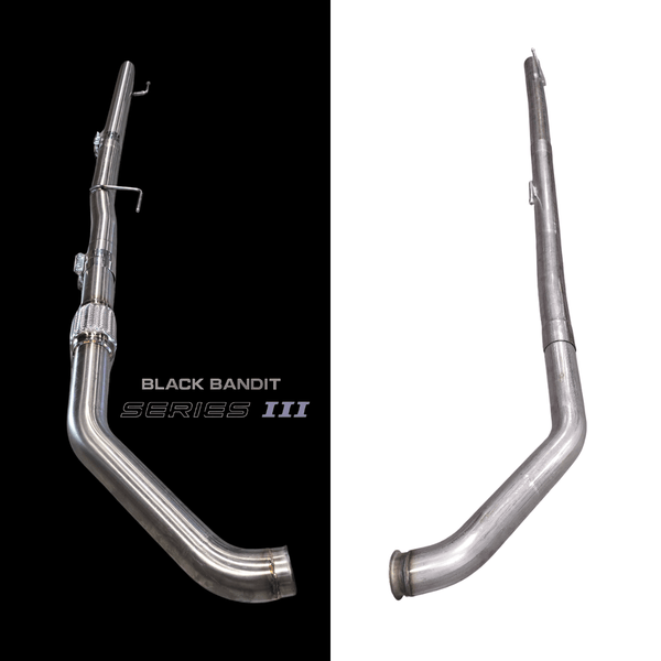 Black Bandit Race Pipes Ram EcoDiesel 3.0L - Cat & DPF - Pipe (2014-2019)