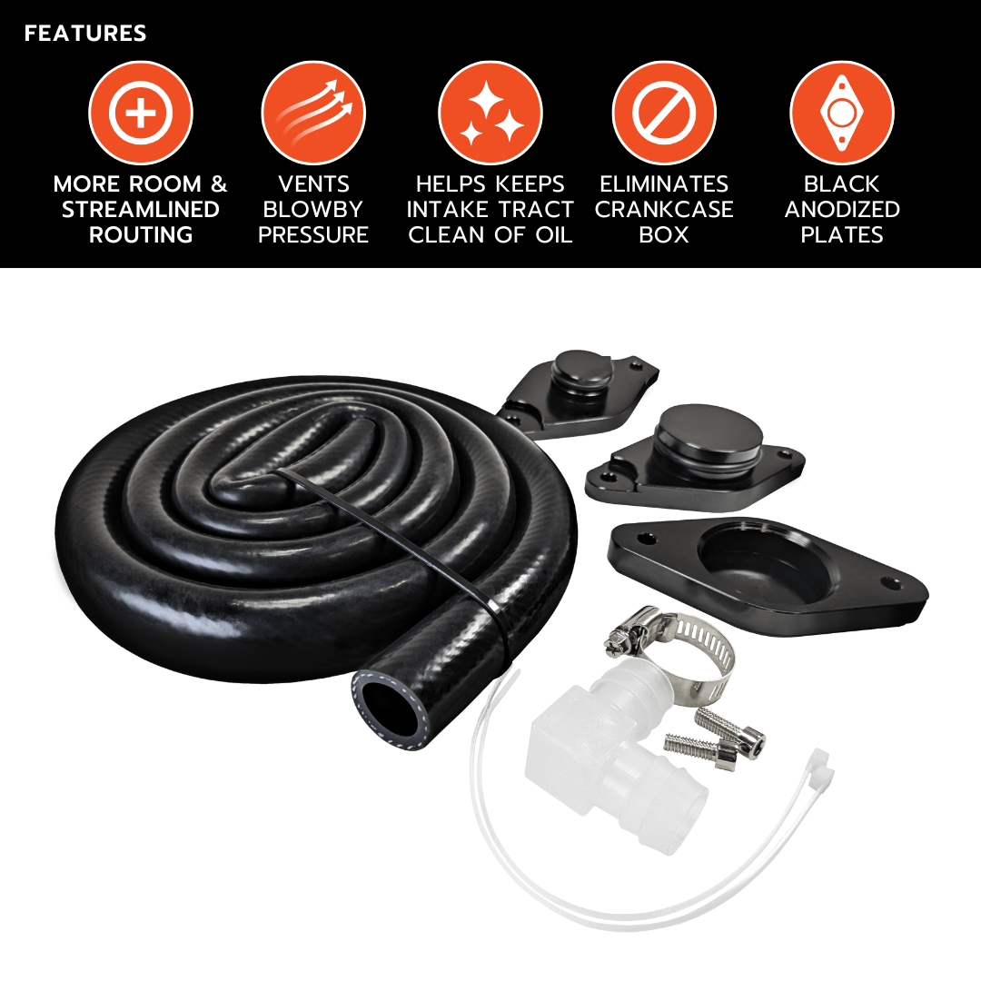 Dynamic Diesels Accessories GM Duramax LML - CCV Upgrade Kit (2012-2016)