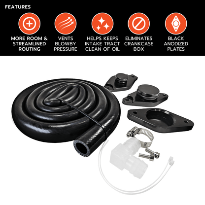Dynamic Diesels Accessories GM Duramax LML - CCV Upgrade Kit (2012-2016)