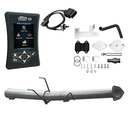 Dynamic Diesels All-in-one Kit 2013-2017 6.7L RAM Cummins (CME) / Pipe / 304 Stainless Steel Ram Cummins 6.7L All-in-One DPF/DEF/EGR Kit (2013-2024)