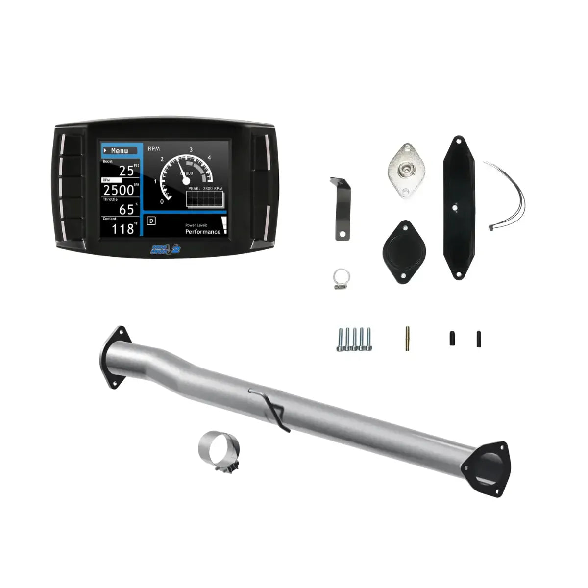 dynamic diesels All-in-one Kit 2017-2019 / - Pipe / 304 Stainless Steel Ford Powerstroke 6.7L All-In-One - Kit (2011-2019)