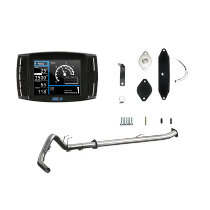 dynamic diesels All-in-one Kit 2017-2019 / 4 inch Exhaust / 304 Stainless Steel Ford Powerstroke 6.7L All-In-One - Kit (2011-2019)