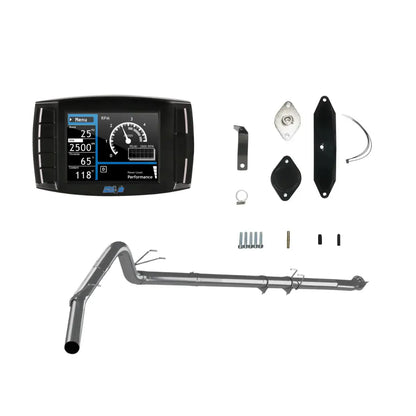 dynamic diesels All-in-one Kit 2017-2019 / 4 inch Exhaust / 409 Stainless Steel Ford Powerstroke 6.7L All-In-One - Kit (2011-2019)