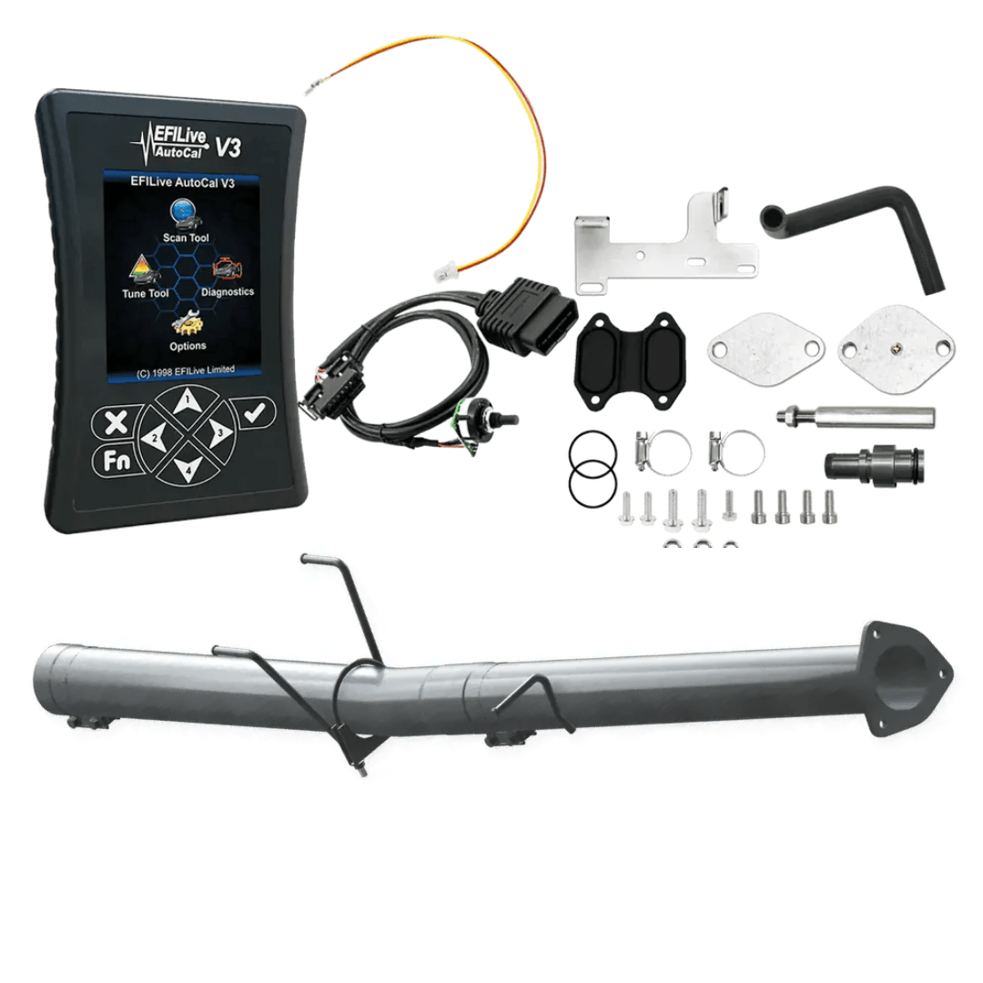 Dynamic Diesels All-in-one Kit 2018 6.7L RAM Cummins (CME) / Pipe / 304 Stainless Steel Ram Cummins 6.7L All-in-One DPF/DEF/EGR Kit (2013-2024)
