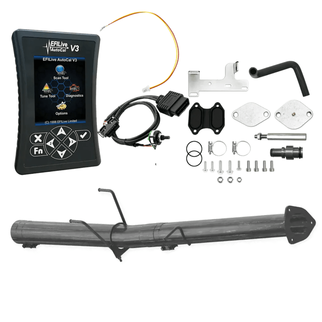 Dynamic Diesels All-in-one Kit 2018 6.7L RAM Cummins (CME) / Pipe / 409 Stainless Steel Ram Cummins 6.7L All-in-One DPF/DEF/EGR Kit (2013-2024)