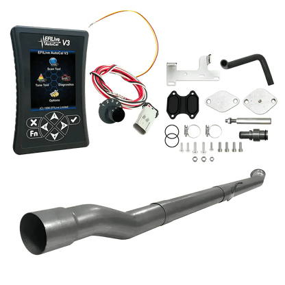 Dynamic Diesels All-in-one Kit 2019-2021 6.7L RAM Cummins (CMF) / 4-inch Stainless Steel Pipe Ram Cummins 6.7L All-in-One DPF/DEF/EGR Kit (2013-2021)