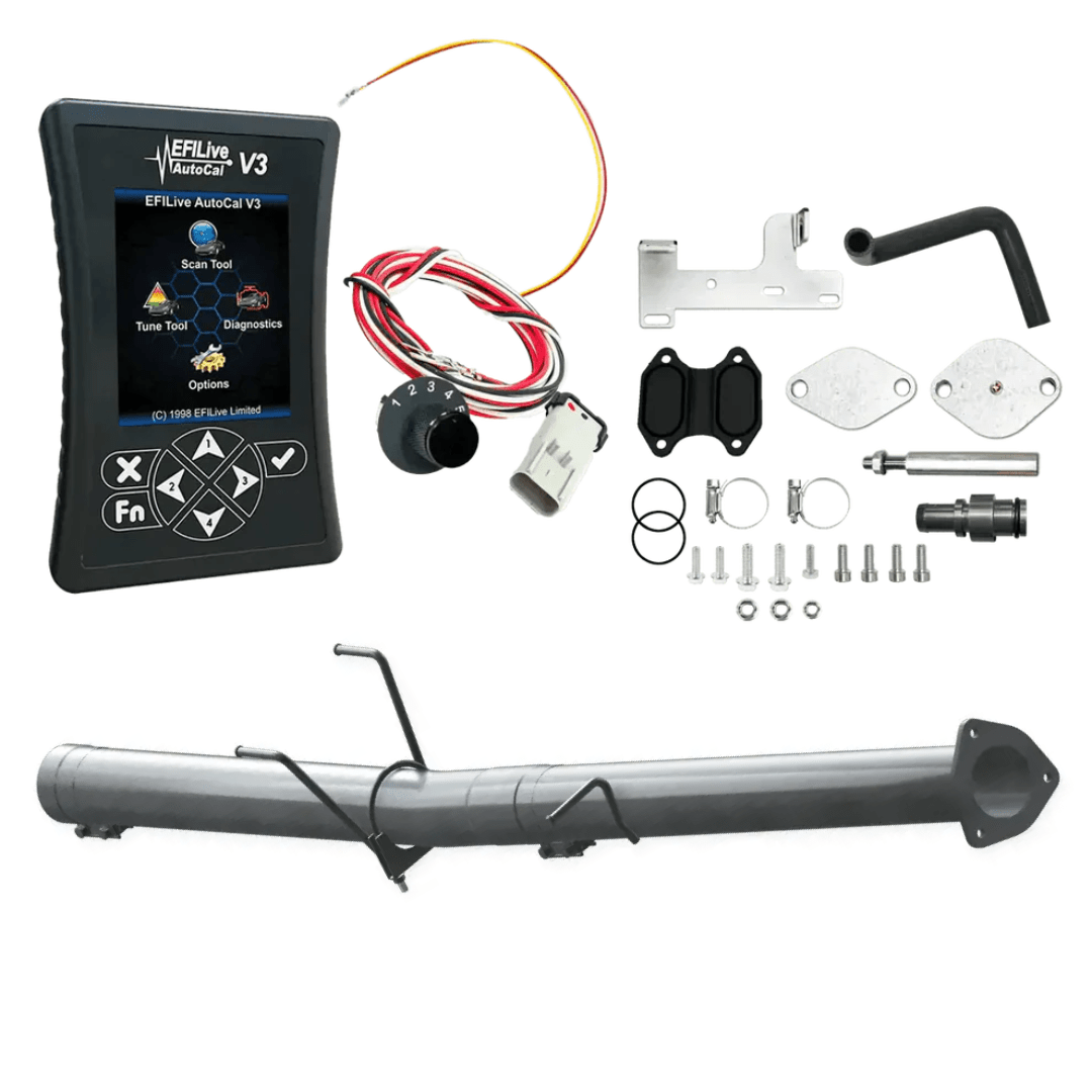 Dynamic Diesels All-in-one Kit 2022-2024 6.7L RAM Cummins (CMF) / Pipe / 304 Stainless Steel Ram Cummins 6.7L All-in-One DPF/DEF/EGR Kit (2013-2024)