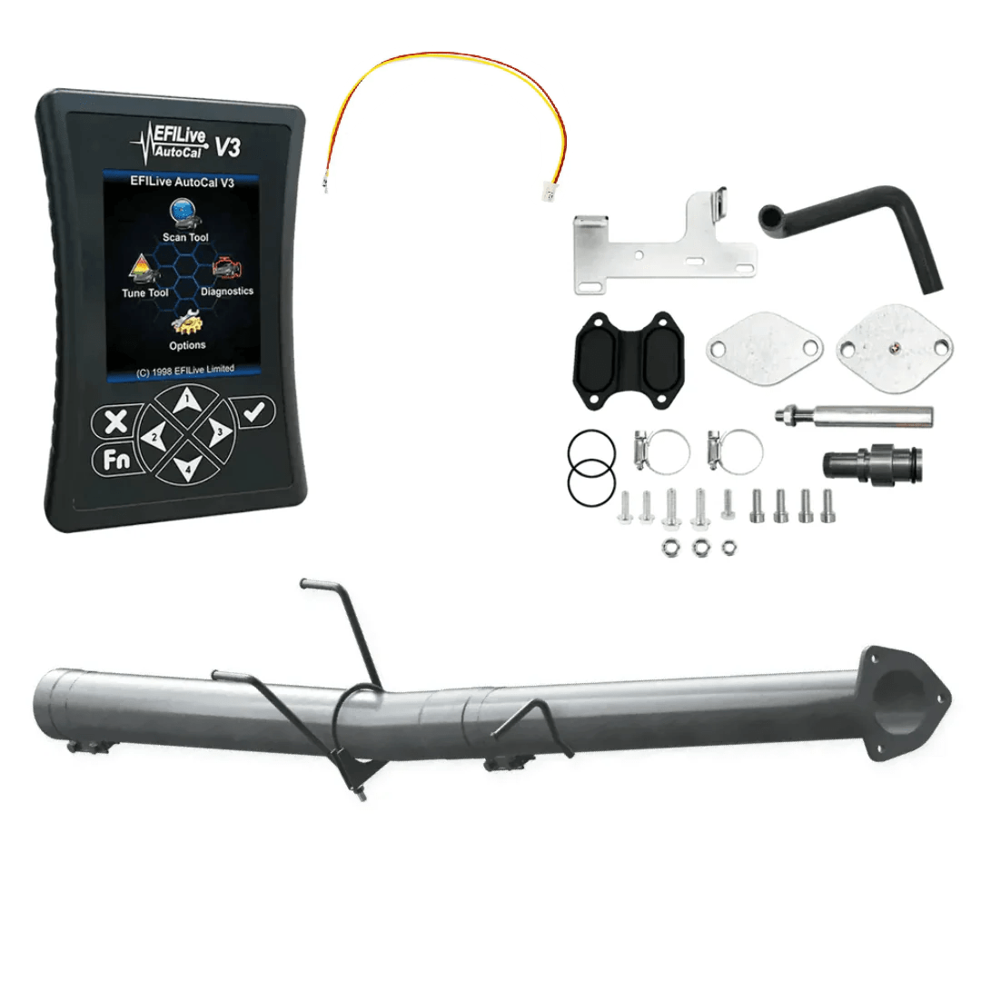 Dynamic Diesels All-in-one Kit 2022-2024 6.7L RAM Cummins (CMF) / Pipe / 304 Stainless Steel Ram Cummins 6.7L All-in-One DPF/DEF/EGR Kit (2013-2024)