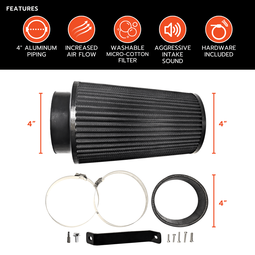 Dynamic Diesels Cold Air Intake GM Duramax 6.6L LML - Cold Air Intake (2013-2016)