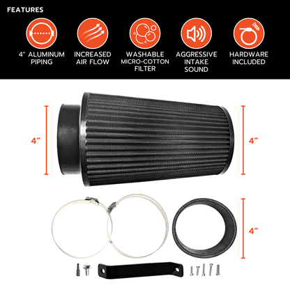 Dynamic Diesels Cold Air Intake GM Duramax 6.6L LML - Cold Air Intake (2013-2016)