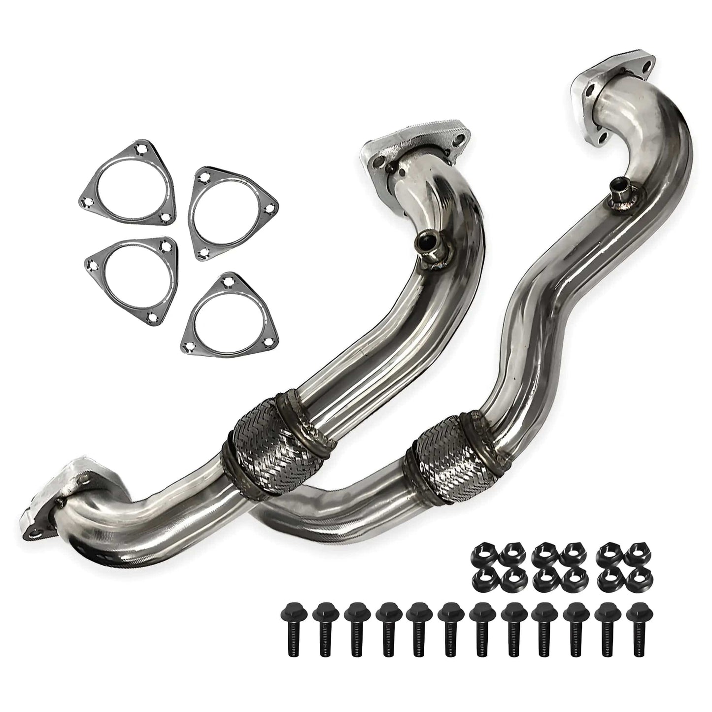 Dynamic Diesels  Ford Powerstroke 6.4L Turbo Up-Pipes [No EGR] 2008-2010