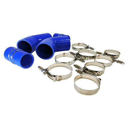 Dynamic Diesels Intercooler Pipe GM Duramax 6.6L - Silicone Intercooler Hose Kit (2004.5-2005)