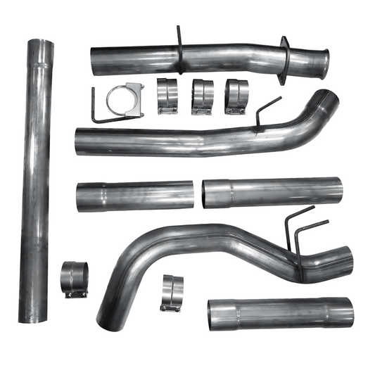 Dynamic Diesels Race Exhaust Ford Powerstroke 6.4L - 4" Downpipe Back Exhaust System (2008-2010)