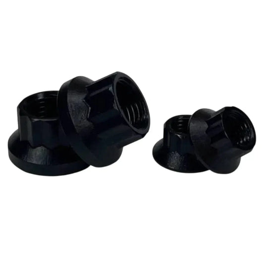 Nuts for head bolts by gator Head on a white background