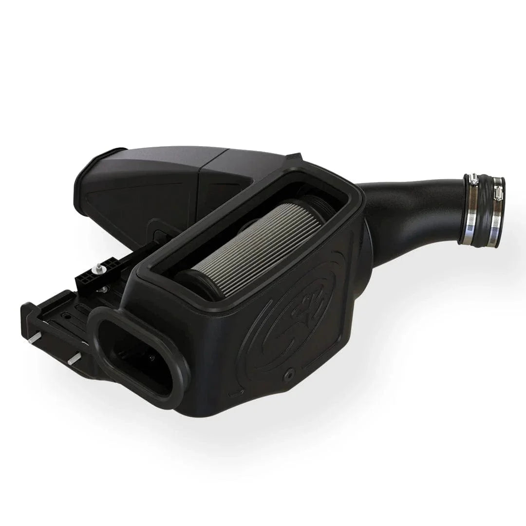 S&B Filters Cold Air Intake (1999-2003) 7.3L Ford Powerstroke / Dry Extendable Ford Powerstroke S&B Cold Air Intake (1999-2022)
