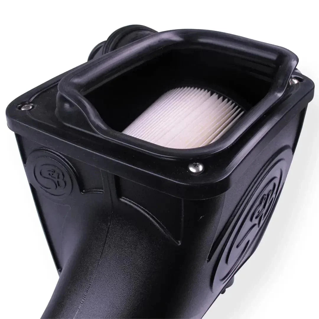 S&B Filters Cold Air Intake (2003-2007) 6.0L Ford Powerstroke / Dry Extendable Ford Powerstroke S&B Cold Air Intake (1999-2022)