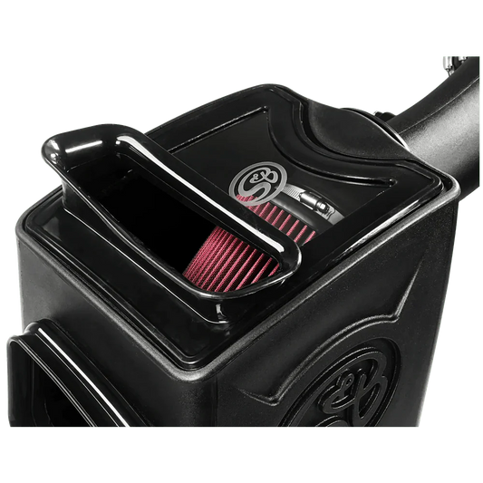 S&B Filters Cold Air Intake Cotton Cleanable / 2017-2019 GM Duramax L5P -  Cold Air Intake (2017-2024)