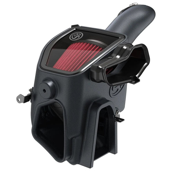 S&B Filters Cold Air Intake Cotton Cleanable Ford Powerstroke 6.7L Cold Air Intake (2020-2022)