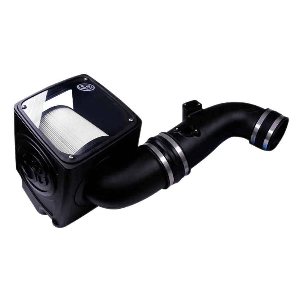 S&B Filters Cold Air Intake Dry Extendable GM Duramax 6.6L Cold Air Intake (2011-2016)
